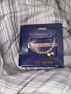Walt Disney World Parks 50th Anniversary Ear Headband Bracelet by Alex and Ani-image