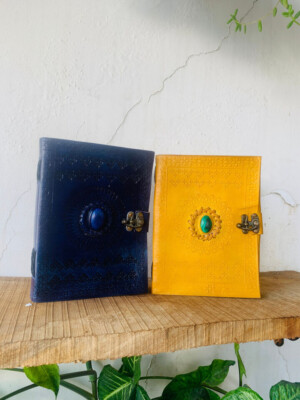 Goat Handmade Leather Journal beautiful Eye Journal Special Offer-image