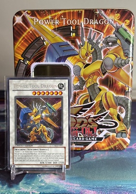 Yugioh! Power Tool Dragon - CT06-EN001 - 2009 Collectible Tin with Promo Card-image