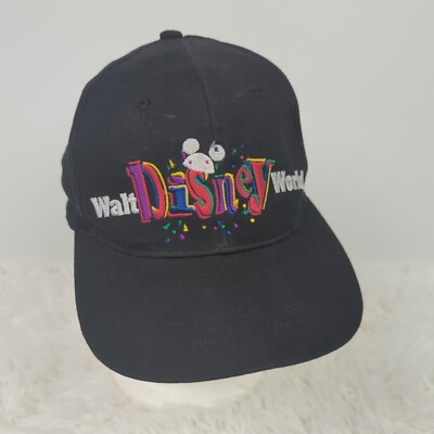 Walt Disney World Black Snapback Hat by Goofy's Hat Co. Adult Size-image