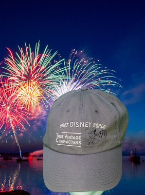 Walt Disney World True Vintage Characters Mickey Mouse 71 Adjustable Hat Cap-image