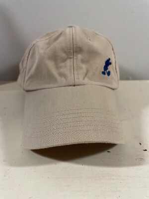 Walt Disney World Adult Beige Baseball Cap Hat Embroidered Mickey Adjustable-image