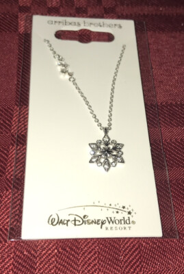 Disney Parks Arribas Frozen Necklace Snowflake Made with Crystals from Swarovski-image