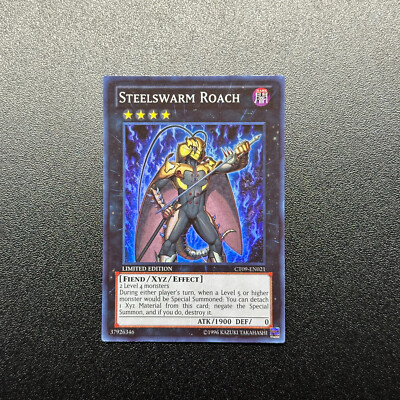 Steelswarm Roach LP - CT09-EN021 - Super Rare - Limited Edition - Yugioh-image