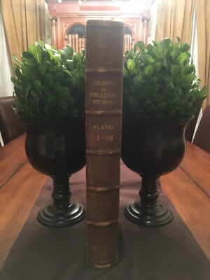 Journal of Hellenic Studies Plates I-LXXXIII Vols. I-VIII Macmillan & Co. 1887-image