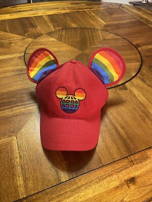 Mickey Mouse Ears Cap Hat Walt Disney World Parks Gag Gift StrapBack Humor-image