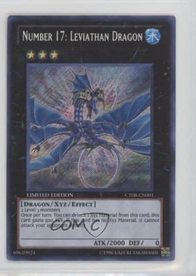 2011 Yu-Gi-Oh! Series 8 Number 17: Leviathan Dragon #CT08-EN001 0l4h-image