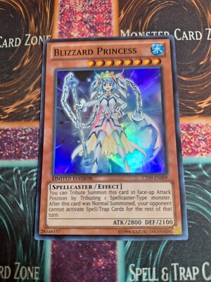 Yu-Gi-Oh! Blizzard Princess CT09-EN009 Limited Super Rare Near Mint a1/-image