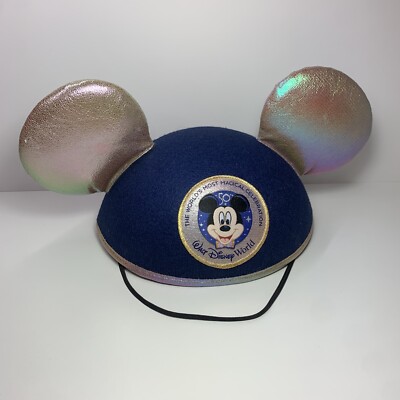 Disney Parks Walt Disney World 50th Anniversary Adult Mickey Mouse Ear Hat-image