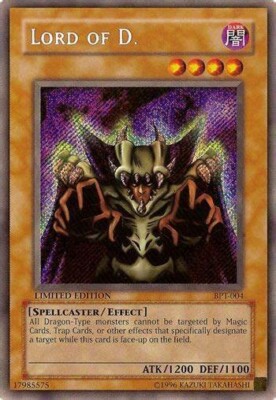 Lord of D. (Limited Edition) - 2002 Collectors Tin BPT-004 (NM Near Mint) -image
