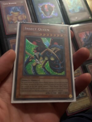 Yugioh Insect Queen CT1-EN005 Secret Rare Limited Edition PL/MP-image