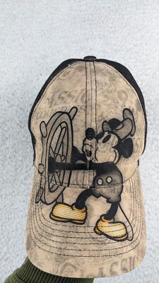 Mickey Mouse Steamboat Willie Baseball Hat Walt Disney World Adjustable-image