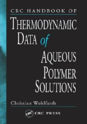 Crc Handbook Of Thermodynamic Data Of Aqueous Polymer Solutions-image