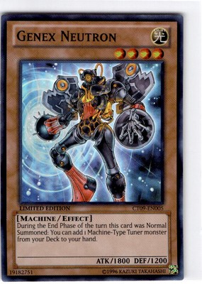 Yu-Gi-Oh Limited Edition Genex Neutron Super Rare #CT09-EN005-image
