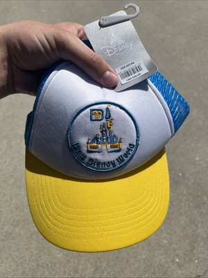 Walt Disney World 50th Anniversary Vault Castle Trucker Cap Hat Adjustable NEW $-image