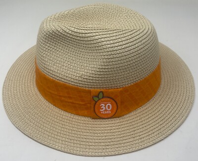 New! Orange Bird Walt Disney World Epcot Flower & Garden Festival Straw Hat 2025-image