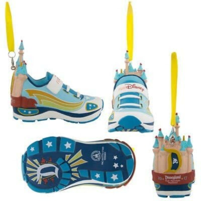 Disneyland Pixar Marathon Weekend 2017 Run Disney Sleeping Castle Shoe Ornament-image