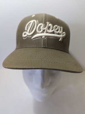 Walt Disney World Park Dopey Script Name Ball Cap Hat Snap Back Brand New ! -image
