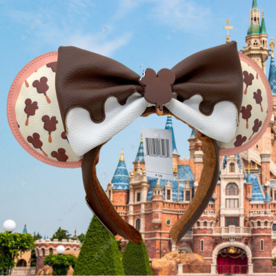 Disney‘ Parks Ears Chocolate Popsicle Loungefly Minnie Mouse Ear Mickey Headband-image
