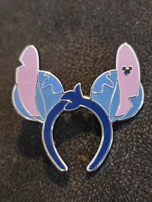 2025 WDW Hidden Disney Pin Stitch Ear Headbands Ear Hat Hidden Mickey Pin (13)-image