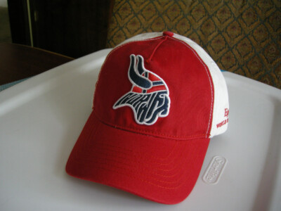 Disney Epcot Norway World Showcase Embroidered Viking Baseball Hat Cap Red *NWT-image