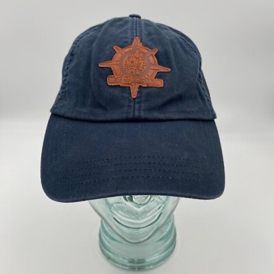 Disney Parks Walt Disney World Castle Compass Patch Blue Baseball Hat Cap Adult-image