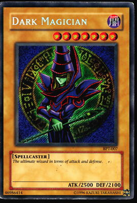 Dark Magician 2003 Collectors Tin #BPT-007 Secret Rare YuGiOh Card R4-5-image