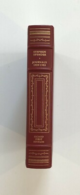 Mint!! Stephen Spender, Journals, 1939-1983, The Franklin Library, 1st Ed Signed-image