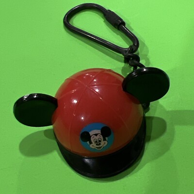 Vintage MC 1970’s MICKEY MOUSE CLUB Hat Mickey Ears Keychain Walt Disney World-image