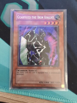 Yu-Gi-Oh! TCG Gearfried the Iron Knight 20022003 Collector's Tins BPT-012...-image