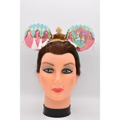 2022 Disney Parks Prince Charming Mickey Minnie Ears Headband WDW Carousel-image