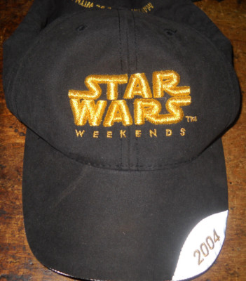 2004 Star Wars Collab Weekends Walt Disney World Black Hat OSFA-image