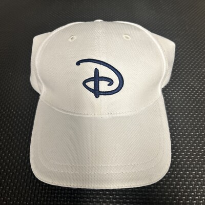 Disney Adult Hat White Adjustable Strap-image