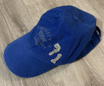 Walt Disney World Disneyland Resort Adult Blue Baseball Cap “Property of WDW”-image