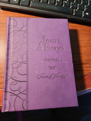 Jesus Always Journal, Imitation Purple Leather Sarah Young-image