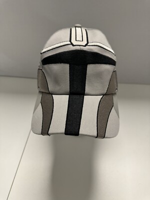 Star Wars The Mandalorian Disney Park Baseball Cap Hat Bounty Hunter Helmet-image
