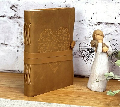 Leather Journal Handmade Writing Notebook 7x5