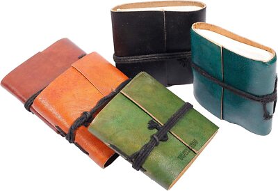 Vintage Leather Diary Journal Writing Notebook-image