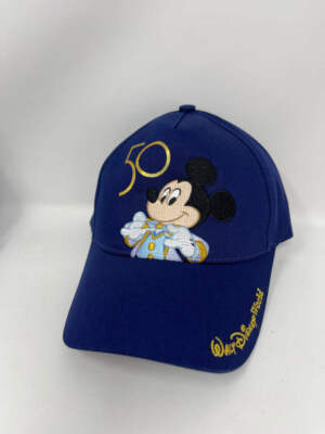 Walt Disney World 50th Anniversary Mickey Kids Baseball Hat-image