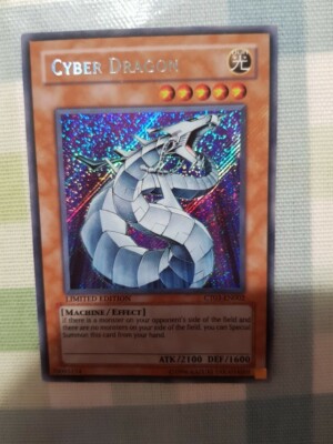 Yu-Gi-Oh! Cyber Dragon CT03-EN002 Secret Rare Limited Edition Nr Mint-image