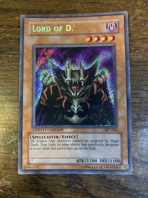 Yu-Gi-Oh! TCG Lord of D. BPT-004 Limited edition Secret Rare-image