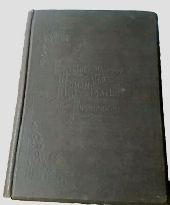 Encyclopaedia of Human Nature and Physiognomy by A.E. Willis First Edition -1889-image
