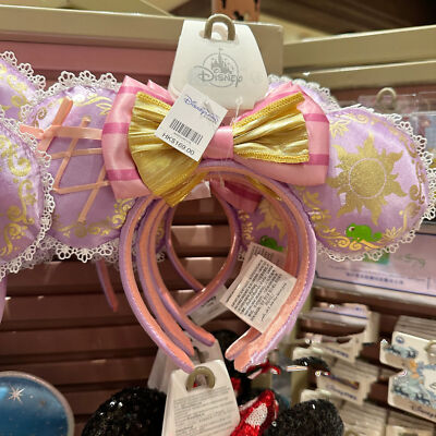 Rapunzel Tangled Pascal Disney Parks Mickey Minnie Mouse Ears Headband 2024-image