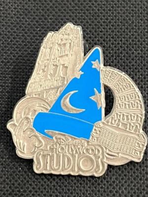 Disney Pin - WDW - Theme Park Icons Disney's Hollywood Studios Sorcerer Hat-image