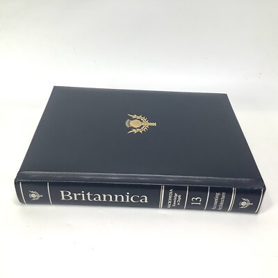 Encyclopaedia Britannica Macropaedia 13th Edition 1987 Volume15 th Edition Vtg-image