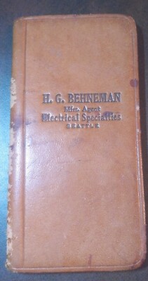 1914 Diary And Handy Volume of Useful Information...From H.G. Behneman, Seattle -image
