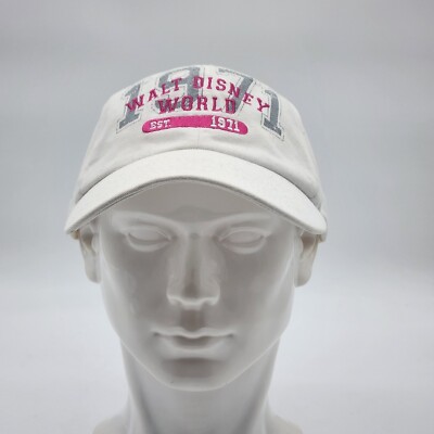 Disney Hat Pink Adult Pin Walt Disney World Baseb Cap Embroidered-image