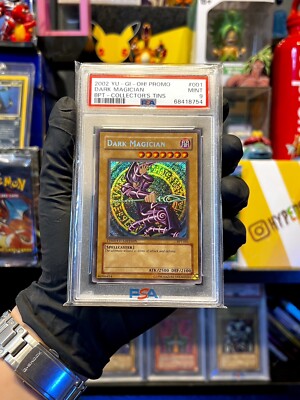 Yugioh BPT-001 Dark Magician Promo PSA 9-image