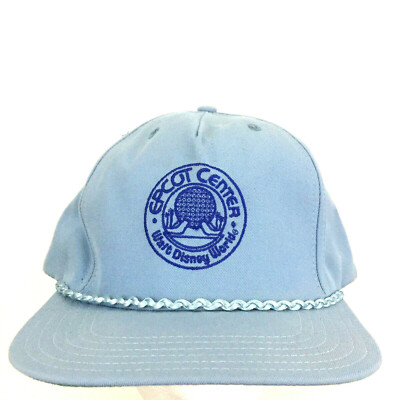Vtg Epcot Center Walt Disney World Hat New Era Pro Model Snap Back Baseball Cap-image