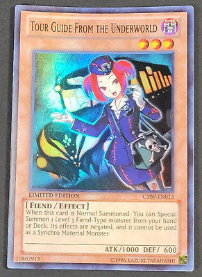 Yugioh - Tour Guide From The Underworld - CT09-EN013 - Limited Ed. NM/LP - 2012-image